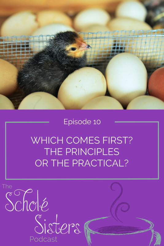 Today’s show is our version of the which-came-first-the-chicken-or-the-egg dilemma. In this case, though, it’s principles or practices. Come listen!