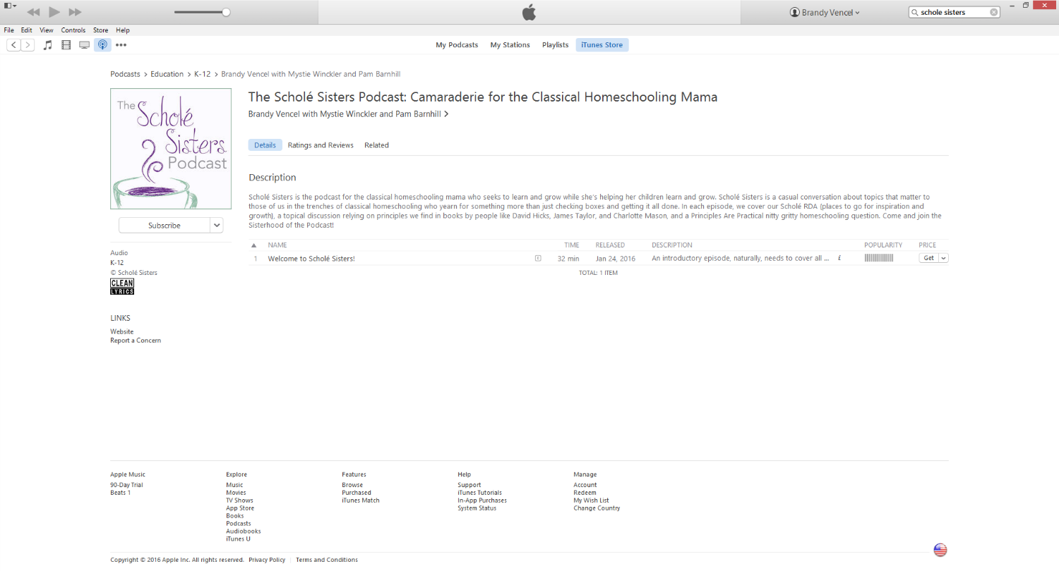 iTunes Screenshot 1a